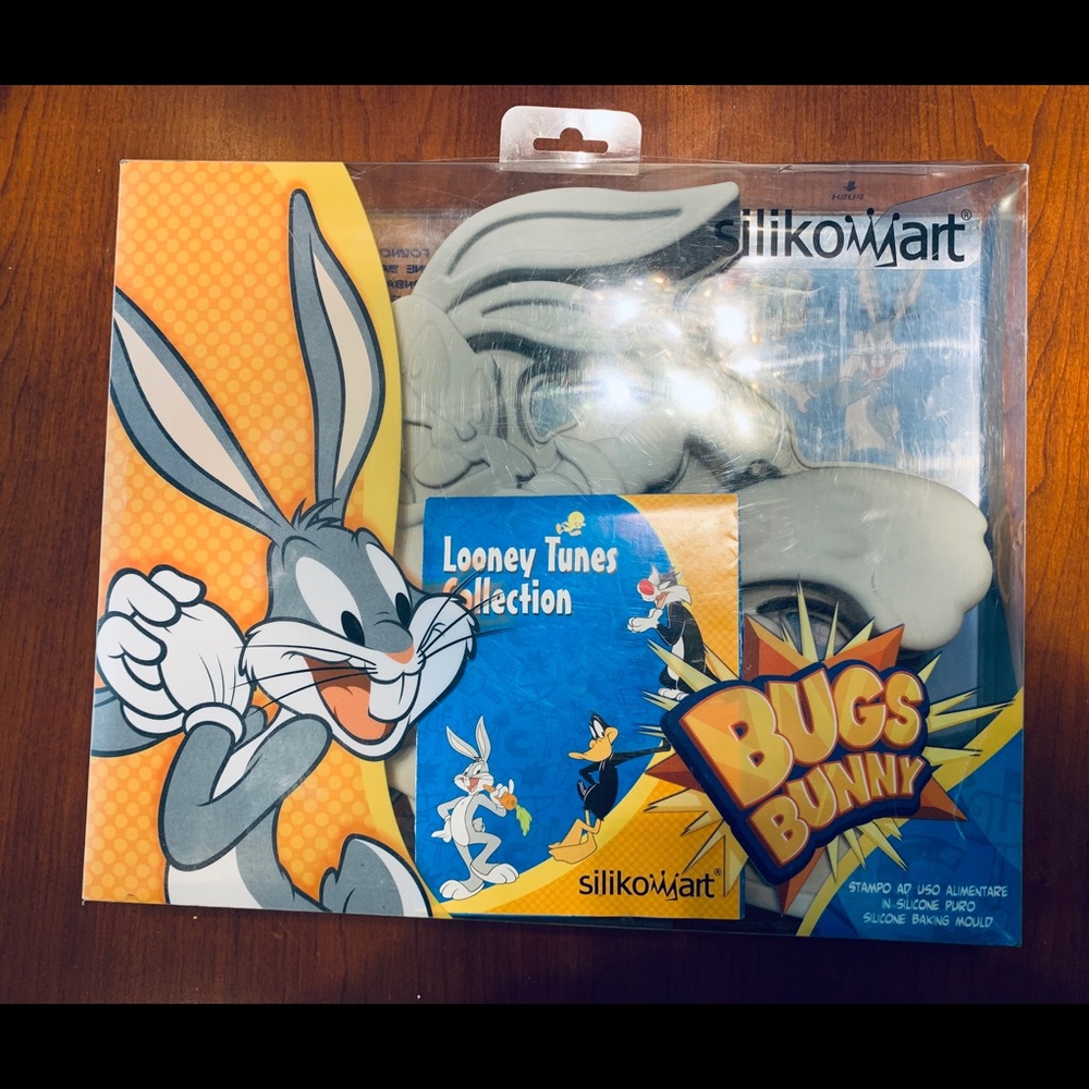 Buggs Bunny Silicone Baking Cake Mold Looney Tunes